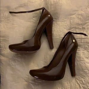 Aldo brown heels